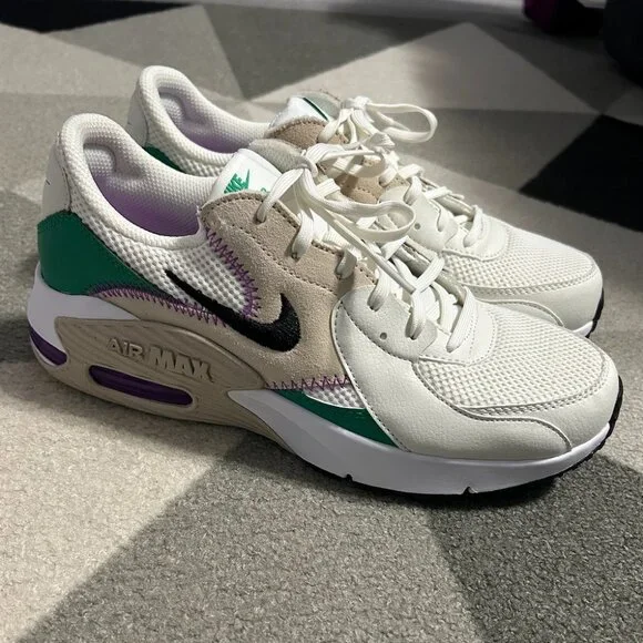 Nike Women's Air Max Excee 'Sanddrift Green Fuchsia' Size 9.5 - Picture 2 of 12